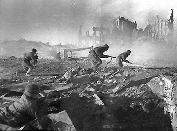 Vojnici Crvene armije u bici za Staljingrad