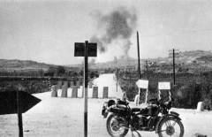 Njemačka avijacija bombardira partizanske položaje između Splita i Klisa