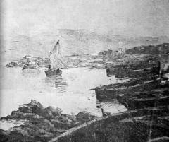 Izložba u atelijeru Marina Studina: izlagali su slikari Ante Zupa, Vjekoslav Parać, Nikola Ignjatović, Ljubomir Nakić, Rudolf Sabljić i skladatelj i slikar Ivo Tijardović, te kipari Marin Studin i, posmrtno, Ivan Lozica