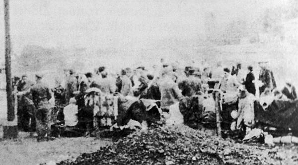 Židove odvode prema tvrđavi Gripe