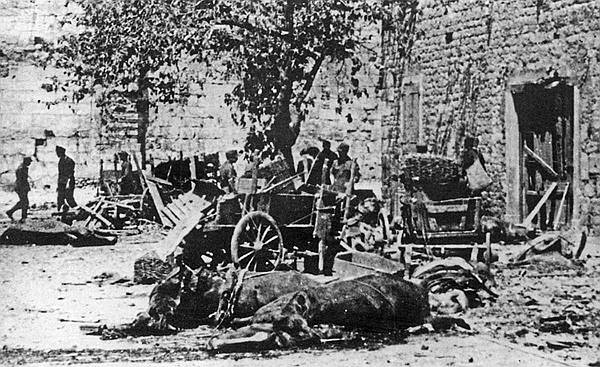 Pazar je pružao stravičnu sliku uništenja i smrti