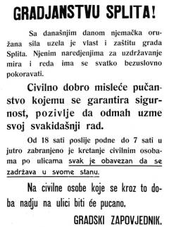 Oglas njemačke komande