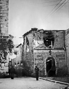 Ulazna vrata ostataka zatvora sv. Roko na Obali