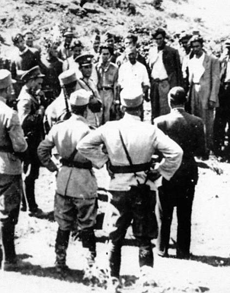 Prvoborci Splita i Dalmacije pred pogubljenje